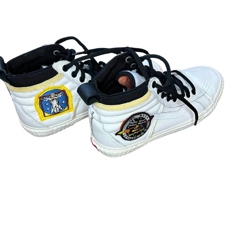 Vans NASA Sneakers High Top SK8-Hi 46 MTE DX Space Voyager White 10.5 - Picture 2 of 16